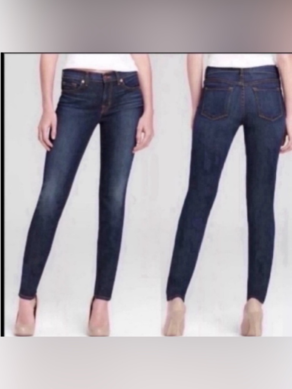 J Brand Jeans Denim Skinny Dark Size 24 x 33 Dark